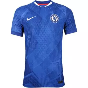 Nike Dri-FIT ADV Club Player Edition Сезон 25-26 Домашняя футболка Челси с логотипом Модная Удобная Спортивная с коротким рукавом Футбольная Футболка Мужская Топы Синяя HJ4543-496 XL
