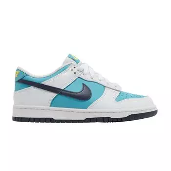 Nike Кроссовки Dunk Low GS Dusty Cactus Thunder Blue для детей Teal White Racer-Pink HF4794-345 35.5