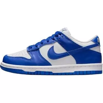 Nike Dunk Low GS Kentucky 2025 Детские кроссовки Синий Белый Гипер-королевский FB9109-131 37.5