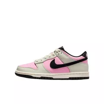 Nike Dunk Low GS Розовый подъем Светло-орехово-коричневый Детские кроссовки Бледно-слоновая кость Черный FB9109-601 37.5