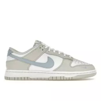 Nike Dunk Low Light Bone Armory Blue Женские кроссовки Кремово-белые Light-Armory-Blue HF0023-100 35.5