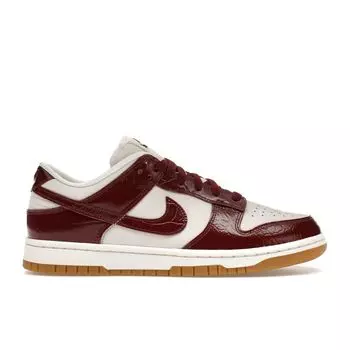 Кроссовки женские Nike Dunk Low LX Team Red Croc Phantom Dark-Team-Red Sail FJ2260-004 35.5