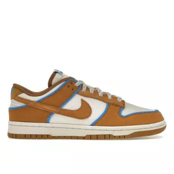 Nike Dunk Low Premium Light British Tan Мужские кроссовки Коричневые светло-оревудно-коричневые фото-синие FN5825-100 40