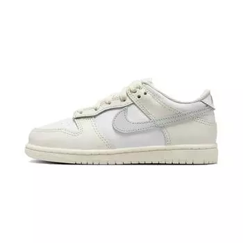 Nike Dunk Low PS Phantom Light Silver Детские кроссовки Кремово-белые FB9108-109 28