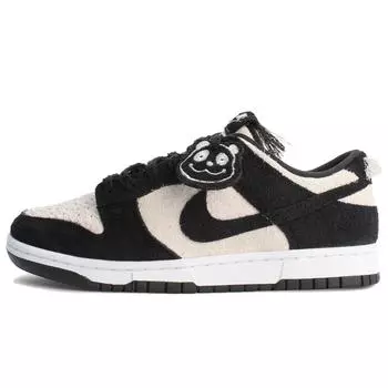 Nike Dunk Low SE Panda-Monium Pack - Черные замшевые унисекс кроссовки Белые IB2990-100 42