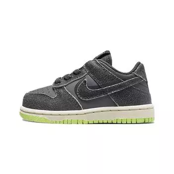 Nike Dunk Low SE TD Halloween — Детские кроссовки Cauldron Grey Iron-Grey Phantom DQ6217-001 22