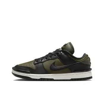 Nike Dunk Low Twist Army Хаки Черный (Женский) Кроссовки унисекс Sail DZ2794-300 39