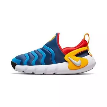 Nike Dynamo Go PS Mystic Navy University Gold Детские кроссовки Синие Светло-Фото-Синие Белые DH3437-402 35