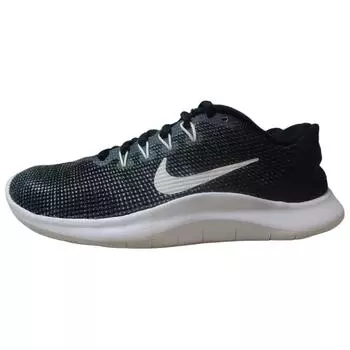 Nike Flex 2018 RN черные женские кроссовки белые AA7408-001 36.5