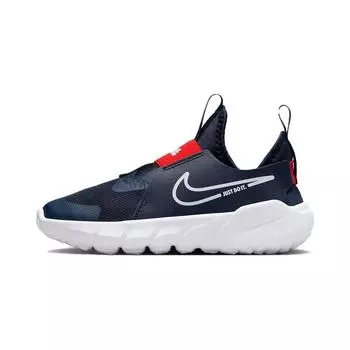 Nike Flex Runner 2 PS Midnight Navy Picante Красные детские кроссовки Синий Белый DJ6040-403 31