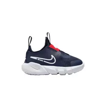 Nike Flex Runner 2 TD Midnight Navy Picante Красные детские кроссовки Синие белые DJ6039-403 22