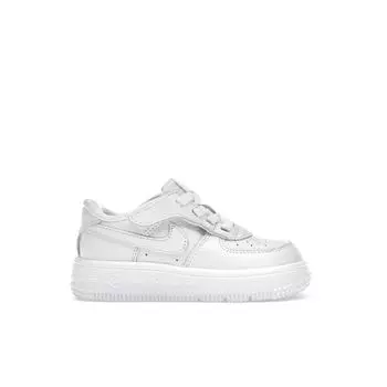Nike NOCTA x Air Force 1 Low TD сертифицированные детские кроссовки Lover Boy белые кобальтовые HJ7924-100 22