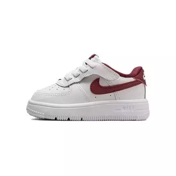 Nike Force 1 Low EasyOn TD Белые Командные Красные Детские Кроссовки FN0236-105 22