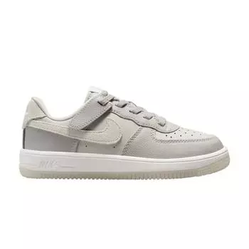 Nike Force 1 Low LV8 EasyOn PS Light Bone Kids кроссовки серые светло-железные Summit-белые HF5351-001 28