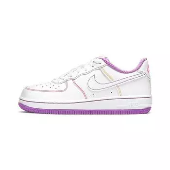 Nike Force 1 PS Contrast Stitch — Детские кроссовки Fuchsia Glow White Hyper-Pink DC9672-110 35