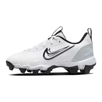 Nike Force Trout 9 Keystone GS белые черные детские кроссовки Pure-Platinum FB9731-100 37.5