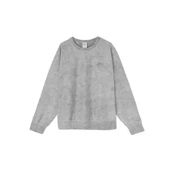 Nike Forward Collection однотонный флисовый вязаный свитер с тисненым логотипом, мужской свитер, серый DQ4265-077 S
