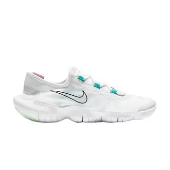 Nike Free RN 5.0 2020 Белые мультиженские кроссовки Black Summit-White CJ0270-102