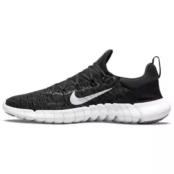 Nike Free Run 5.0 Next Nature Черно-белые женские кроссовки темно-дымчато-серые CZ1891-001 36