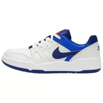 Nike Full Force Low Summit белые глубокие королевские синие мужские кроссовки Racer-Blue FB1362-104 40