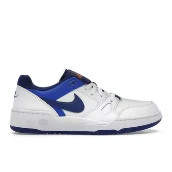 Nike Full Force Low Summit белые глубокие королевские синие мужские кроссовки Racer-Blue FB1362-104 40