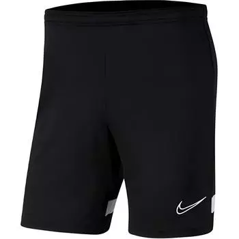 Nike Футбольные шорты Dri-FIT Academy с вышитым логотипом, быстросохнущие, детские шорты, черные CW6109-010 L