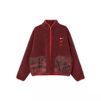Nike FW23 Dragon Year CNY Series Color-Block флисовая куртка мужская верхняя одежда Team-Red FZ6194-677 L