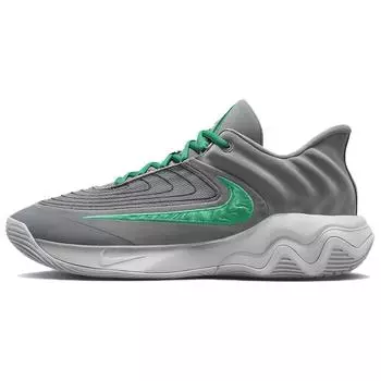 Nike Giannis Immortality 4 EP Smoke Grey Stadium Green Мужские кроссовки Wolf-Grey Dark-Smoke-Grey FQ3681-002 40