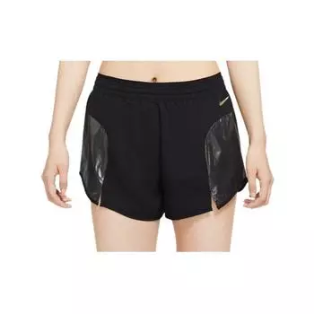 Nike Icon Clash Tempo Luxe Training Running Shorts Женские шорты Черные CU3336-010 L