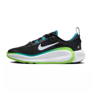 Nike Infinity Flow GS Black Green Strike Детские кроссовки Аквамариновый футбольно-серый FD6058-005 38