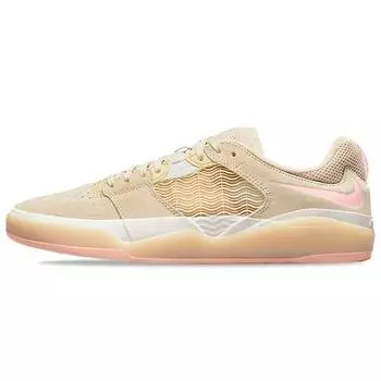 Nike Ishod Wair SB Льняные мужские кроссовки Тан-ротанг светло-мягко-розовый DC7232-201 36.5
