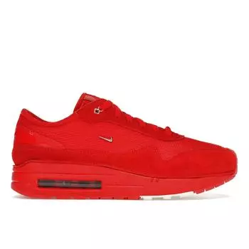 Кроссовки женские Nike Jacquemus x Air Max 1 86 Big Bubble - Mystic Red Metallic-Silver HM6690-600 36
