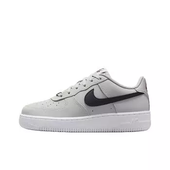 Nike Кроссовки Air Force 1 LV8 GS Light Iron Ore черные детские серо-белые FZ1021-001 32