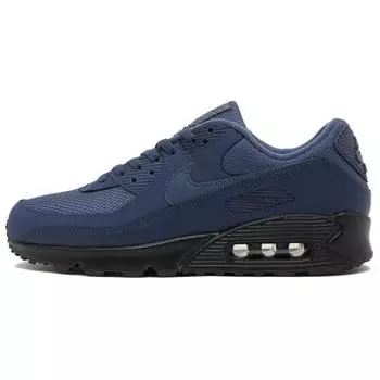 Nike Кроссовки Air Max 90 Midnight Navy Мужские Синий Обсидиан Черный HQ3828-451 42