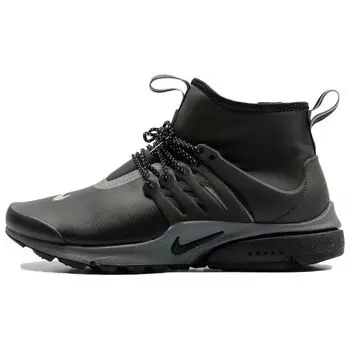 Женские кроссовки Nike Air Presto Mid Utility Черный Черный-Светоотражающий-Серебристый 859527-002 35.5