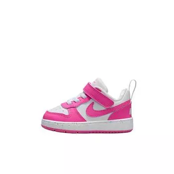 Nike Кроссовки Court Borough Low Recraft TD Laser Fuchsia Baby Pink White DV5458-123 23.5