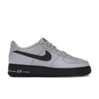 Nike Кроссовки детские Air Force 1 GS Wolf Grey темно-дымчато-серые HQ3807-002 36.5