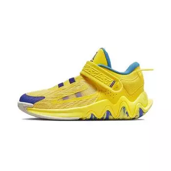 Nike Кроссовки детские Giannis Immortality 2 PS Yellow Strike Laser Blue Tour-Yellow Multi-Color DQ1942-700 28