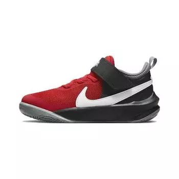 Nike Кроссовки детские Team Hustle D10 PS University Red Black Particle-Grey White CW6736-607 29.5