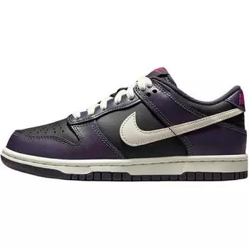 Nike Кроссовки Dunk Low GS Dark Raisin Kids Фиолетовый Черный Парус FB9109-003 35.5