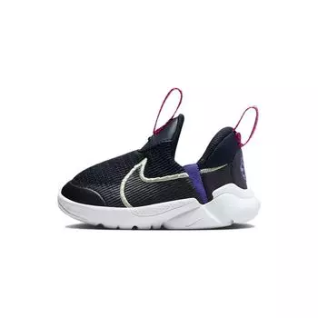 Nike Кроссовки Flex Plus 2 TD Navy Honeydew Baby, цвет синий, темно-обсидиановый, огненно-ягодный DV8998-400 25