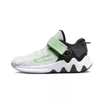 Nike Кроссовки Giannis Immortality 2 PS White Barely Volt Kids Grey-Fog Black DQ1942-101 28