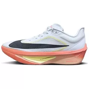 Nike Кроссовки мужские Zoom Fly 6 Белые Черные Волшебный Уголь Абрикосово-Агатовые IB6657-108 40.5