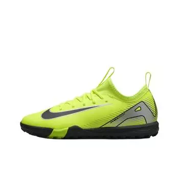 Nike Кроссовки Zoom Mercurial Vapor 16 Academy TF GS Mad Voltage Pack для детей, зеленые, черные FQ8284-700 33