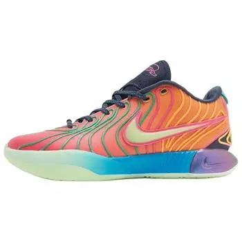 Nike LeBron 21 EP Optimism Мужские кроссовки разноцветные фото-синий пар-зеленый HF5352-400 44
