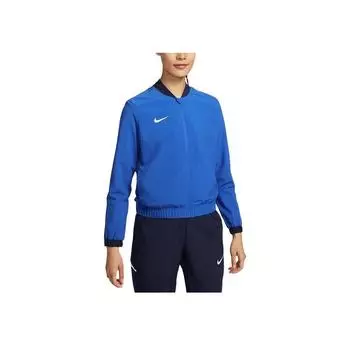 Nike Легкая модная универсальная спортивная куртка Dri-Fit Женские куртки Королевский синий IB8901-450 M