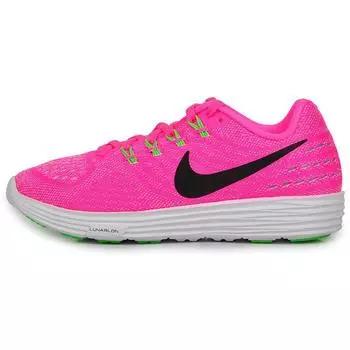 Nike Lunartempo 2 Pink Blast Черный-Белый-Rg Зеленый (Женский) Женские кроссовки 818098-601 38