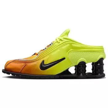 Nike Martine Rose x Shox Mule MR4 Safety Orange Женские кроссовки Черный металлик-серебристый DQ2401-800 35.5