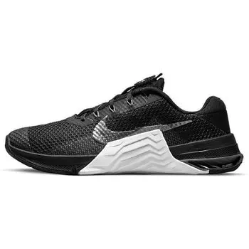 Nike Metcon 7 Черно-белые женские кроссовки Дымчато-серый металлик-темно-серый CZ8280-010 35.5