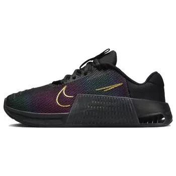Nike Metcon 9 Premium Black Fireberry Gold женские кроссовки металлик-золото FB7151-001 36.5